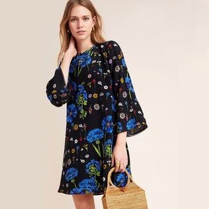 ANTHROPOLOGIE | Maeve | Lucinda Silk Tunic Dress